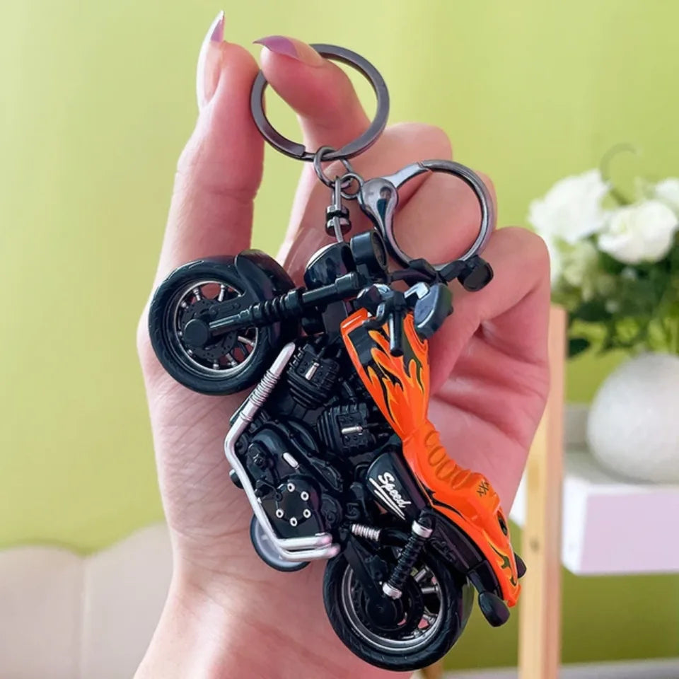 Motorcycle Usb Keychain Classic Moto Bike Keychain