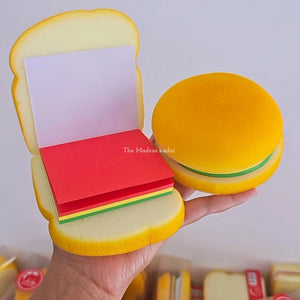 Burger/Sandwich Notepad