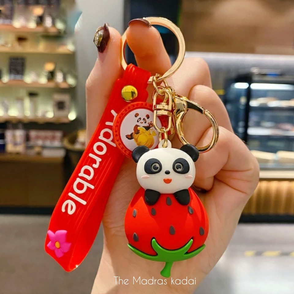 Red Panda Keychain